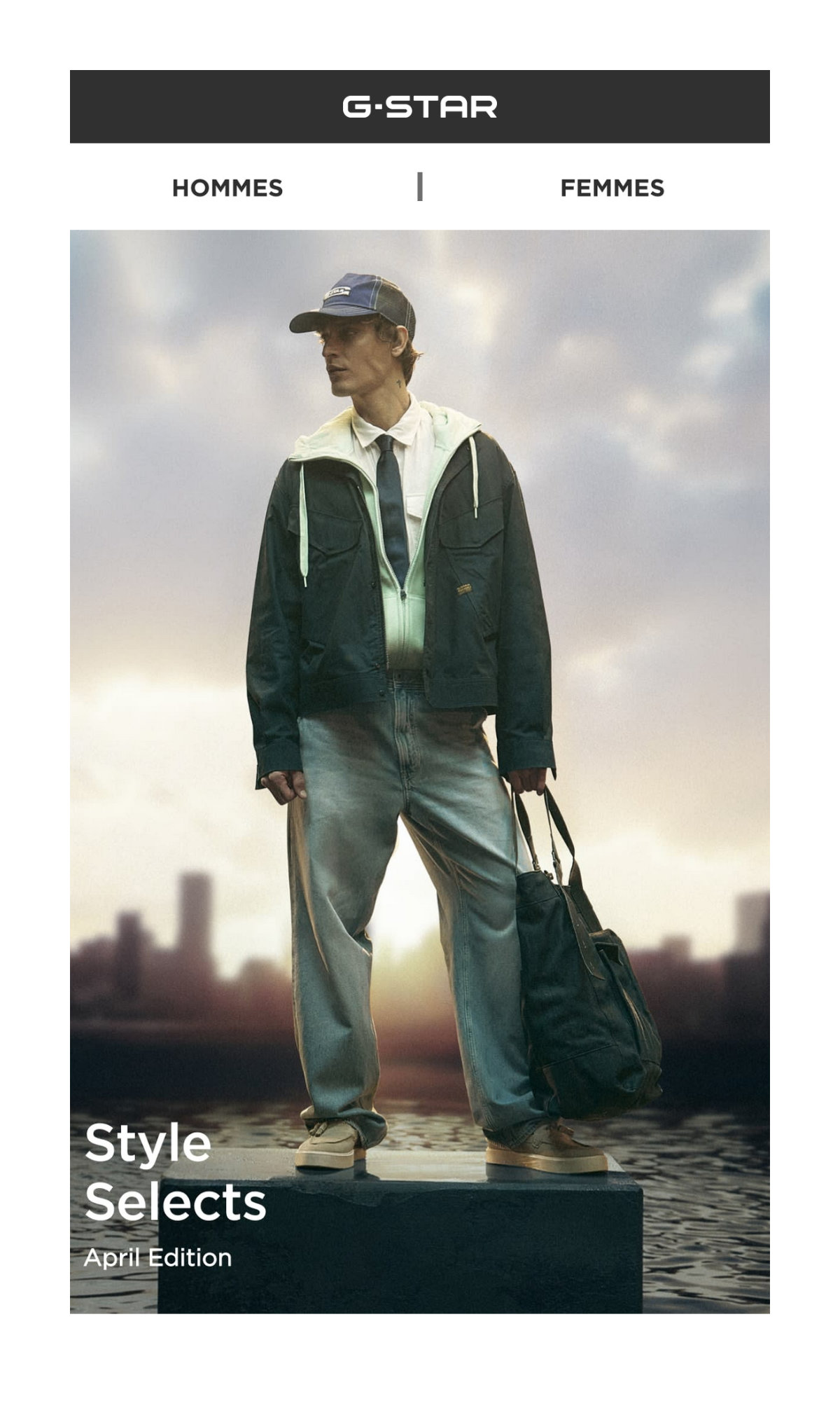 NEWSLETTER G-STAR RAW DU 21 AVRIL 2025