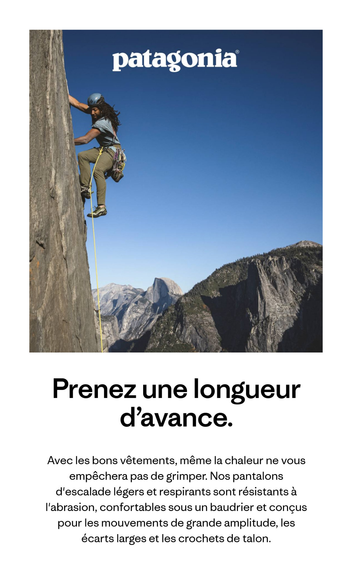 NEWSLETTER PATAGONIA DU 22 AVRIL 2025