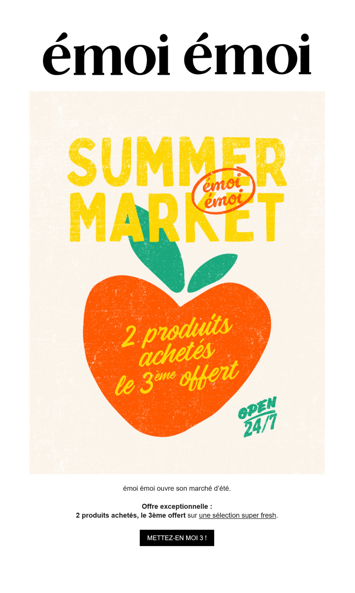 NEWSLETTER ÉMOI ÉMOI DU 17 JUIN 2025