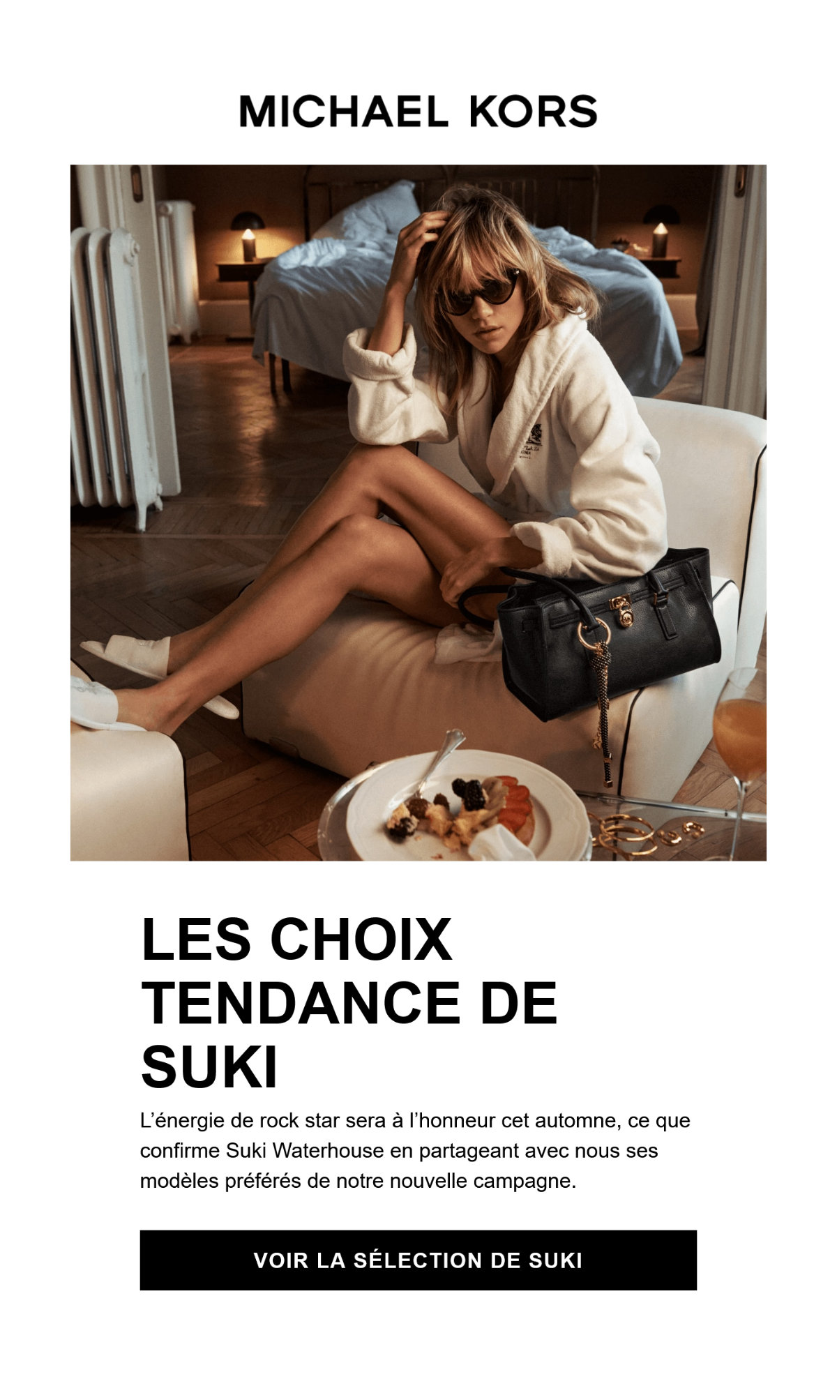 NEWSLETTER MICHAEL KORS DU 26 AOÛT 2025